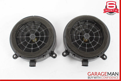 03-09 Mercedes W209 CLK55 AMG Front Left & Right Door Sound Speaker Set Bottom