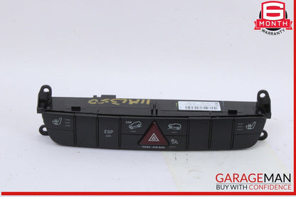 06-12 Mercedes W164 ML350 Dash Hazard Heated Seats ESP Control Panel OEM
