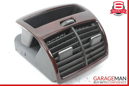00-06 Mercedes W220 S500 CL600 Center Console Rear Air Vent 2208300654 Wood OEM