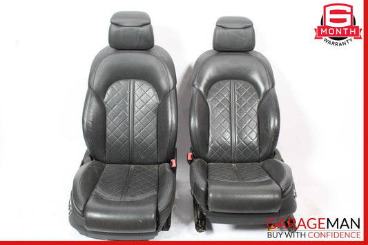 11-17 Audi A8 Front Complete Seat Cushion Cover Assy Set OEM