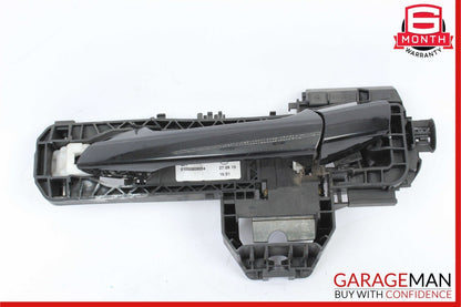 12-14 Mercedes W204 C250 C350 C300 Rear Left Side Exterior Door Handle Black OEM