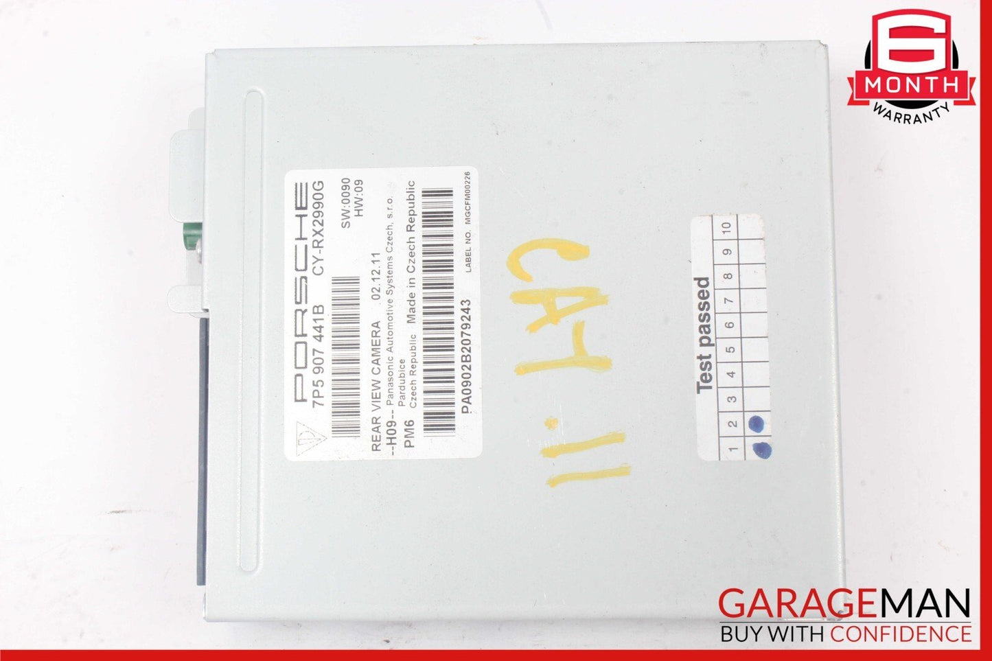 11-16 Porsche Cayenne 958 Hybrid S Rear View Backup Camera Control Module OEM