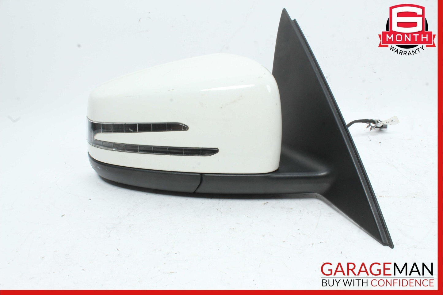 10-11 Mercedes W204 C300 C250 Front Right Side Mirror Door Rear View White