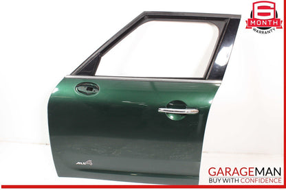 17-24 Mini Cooper Countryman Front Left Driver Side Door Shell Panel Green OEM