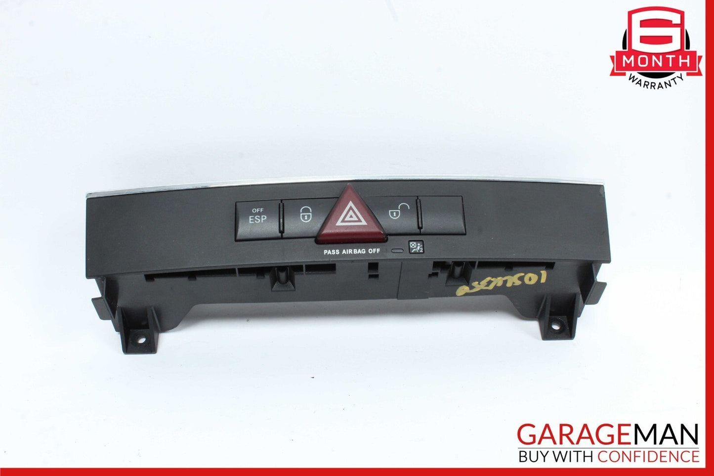 09-11 Mercedes R171 SLK350 Dash Hazard Light Seat Heat ESP Lock Switch Control