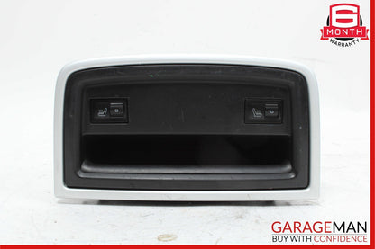 03-10 Porsche Cayenne Rear Center Console Storage Tray Heated Seat Switches OEM