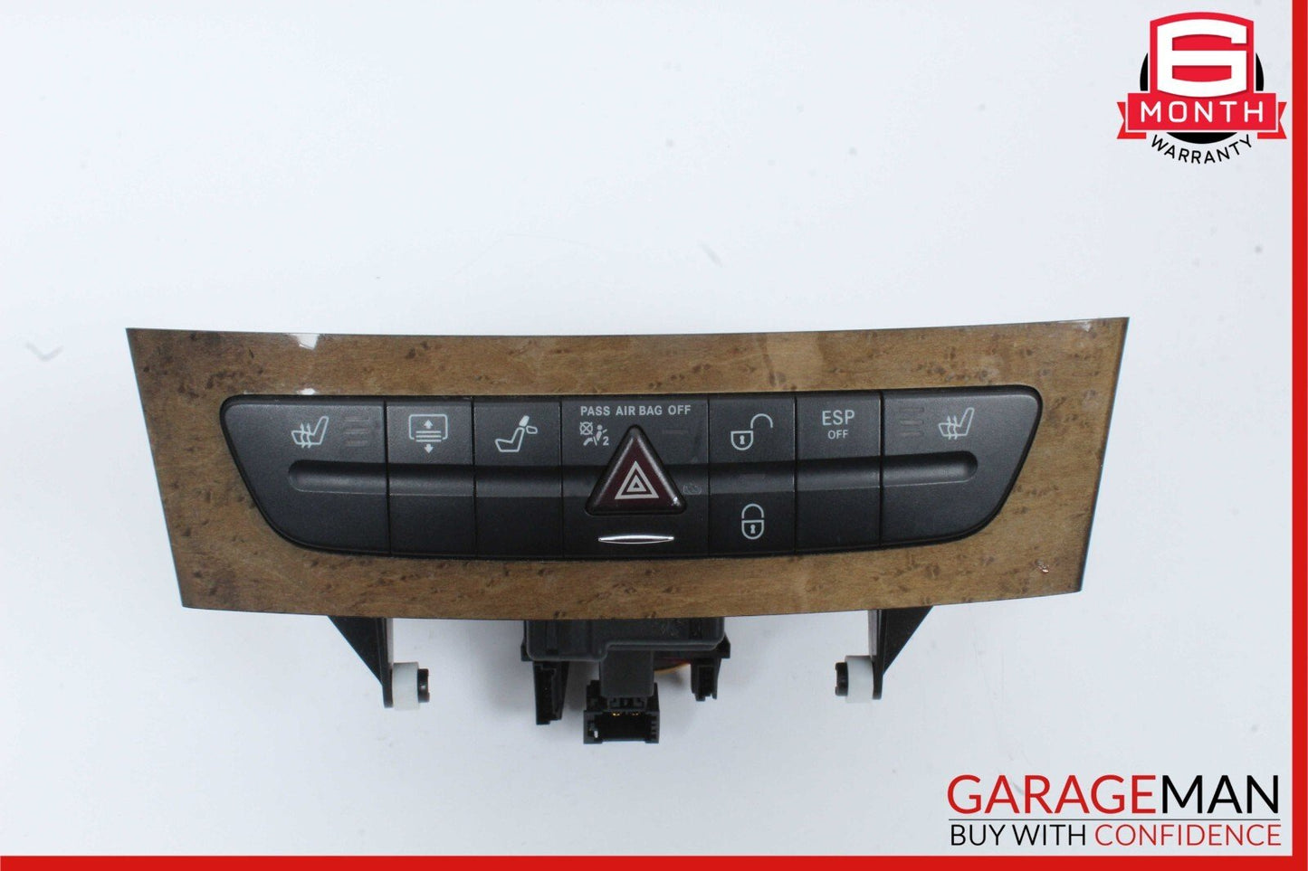 07-09 Mercedes W211 E350 E550 Hazard Control Door Lock Switch Panel 2116303152