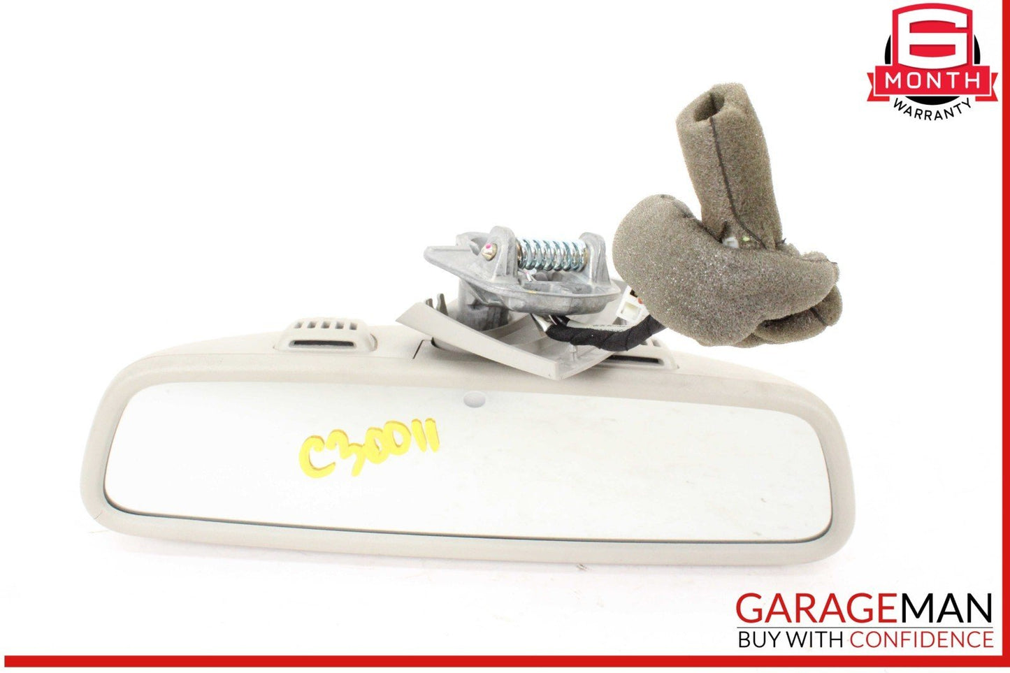 08-11 Mercedes W204 C300 C350 C63 AMG Interior Top Upper Rear View Mirror OEM