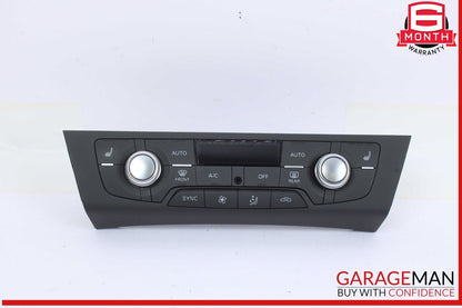 12-18 Audi A6 A7 Front AC Air Conditioning Temperature Climate Control Panel OEM