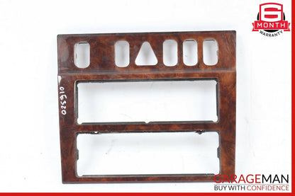 96-99 Mercedes W210 E320 E430 Center Console Dash Trim Switch Hazard Light Panel