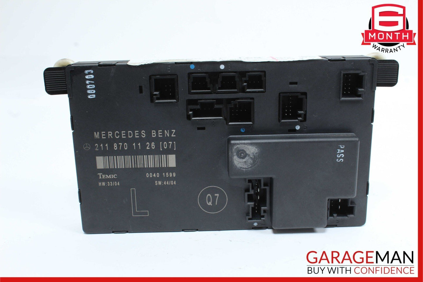 03-09 Mercedes W211 E350 E320 Front Left Side Door Controller Module Unit