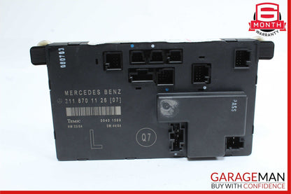 03-09 Mercedes W211 E350 E320 Front Left Side Door Controller Module Unit