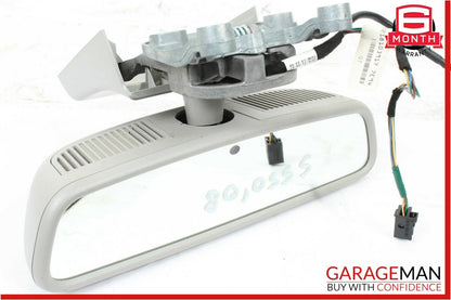 07-09 Mercedes W221 S600 S550 Interior Top Upper Rear View Mirror Gray
