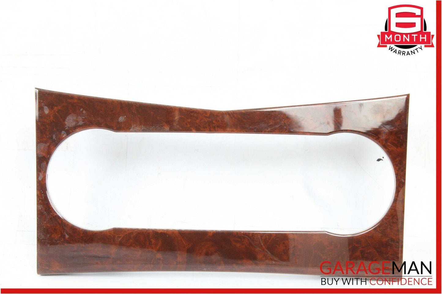 08-14 Mercedes W204 C300 AC A/C Climate Control Switch Trim Cover Wood Bezel