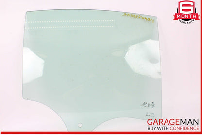 17-20 BMW 530E Rear Right Passenger Side Door Window Glass OEM