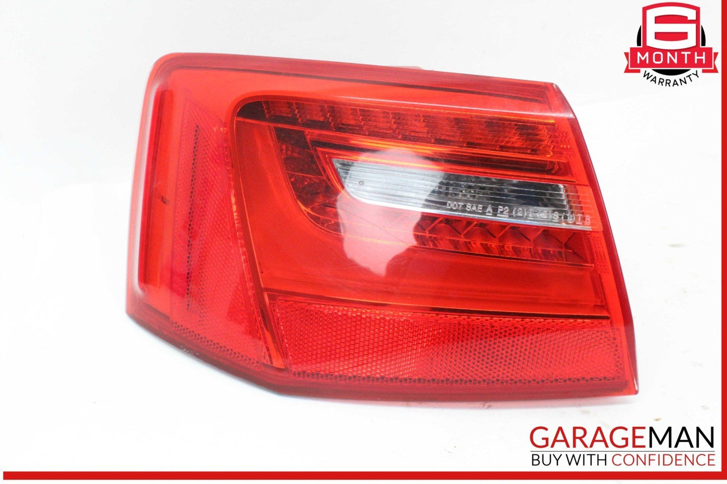 12-15 Audi A6 S6 Rear Left Driver Side Outer Tail Light Lamp LED 4G5945095B OEM