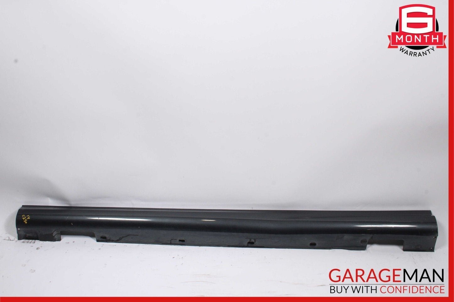 12-14 Mercedes W204 C250 C350 Coupe Sport Left Side Skirt Rocker Moulding Gray