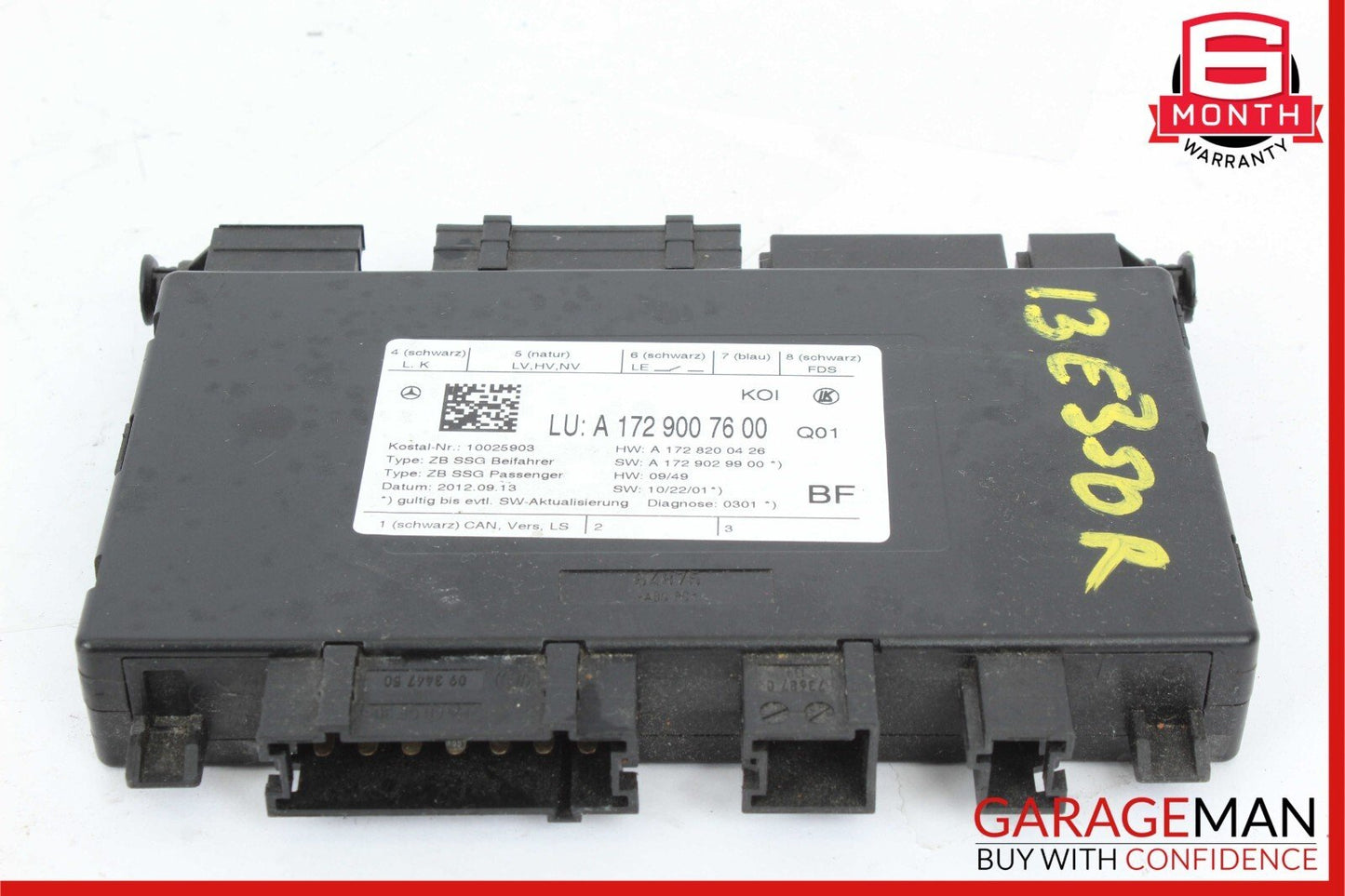08-20 Mercedes SLC300 CLS400 C350 E350 Front Right Side Seat Controller Module