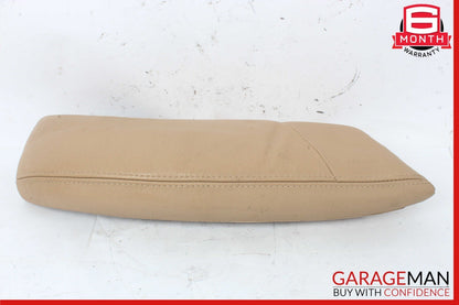10-16 Porsche Panamera 970 Rear Left Side Seat Bolster Trim Module Assy Beige