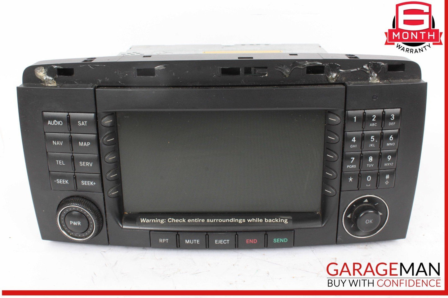 06-09 Mercedes W251 R500 AM FM Audio Radio Navigation CD Player Head Unit OEM