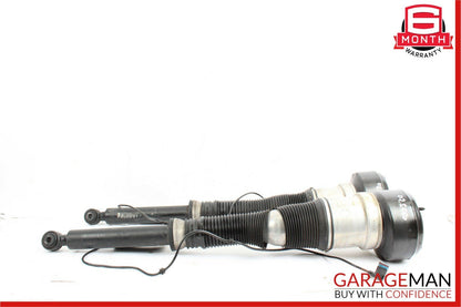 07-13 Mercedes W221 S400 S550 Rear Left & Right Air Shock Absorber Strut Set OEM