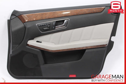 10-13 Mercedes W212 E350 E550 E400 Front Right Side Interior Door Panel Grey