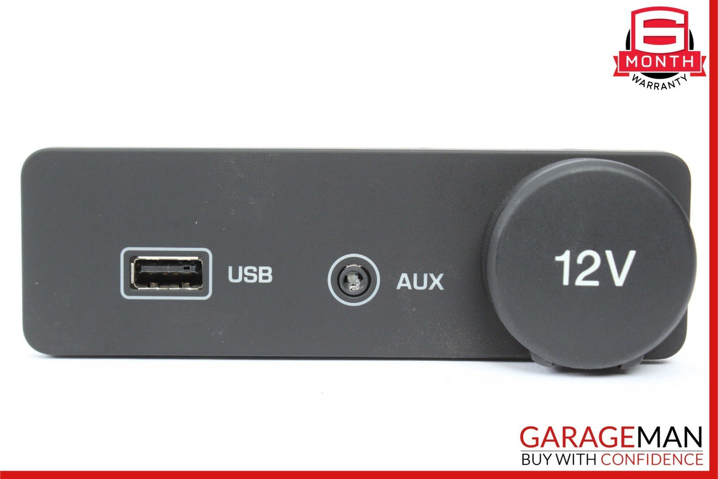 17-19 Jaguar XE Front Center Console Connection USB AUX Port Input Adapter OEM