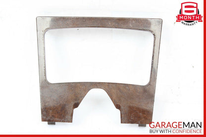 10-13 Mercedes W212 E400 E350 E550 Center Console Switch Trim Bezel Wood OEM