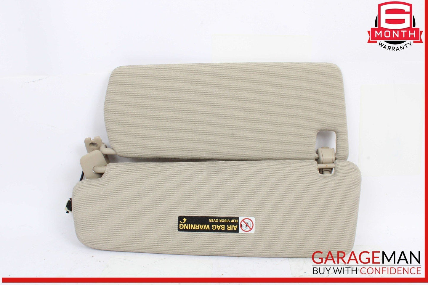 07-15 Audi Q7 Front Right Passenger Side Sunvisor Sun Visor 4L0857552D OEM