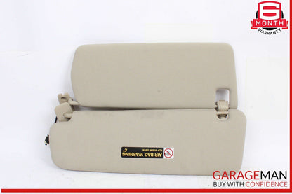07-15 Audi Q7 Front Right Passenger Side Sunvisor Sun Visor 4L0857552D OEM