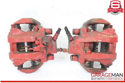 10-18 Mercedes W212 E350 Wagon Rear Left & Right Brake Caliper Calipers Set OEM