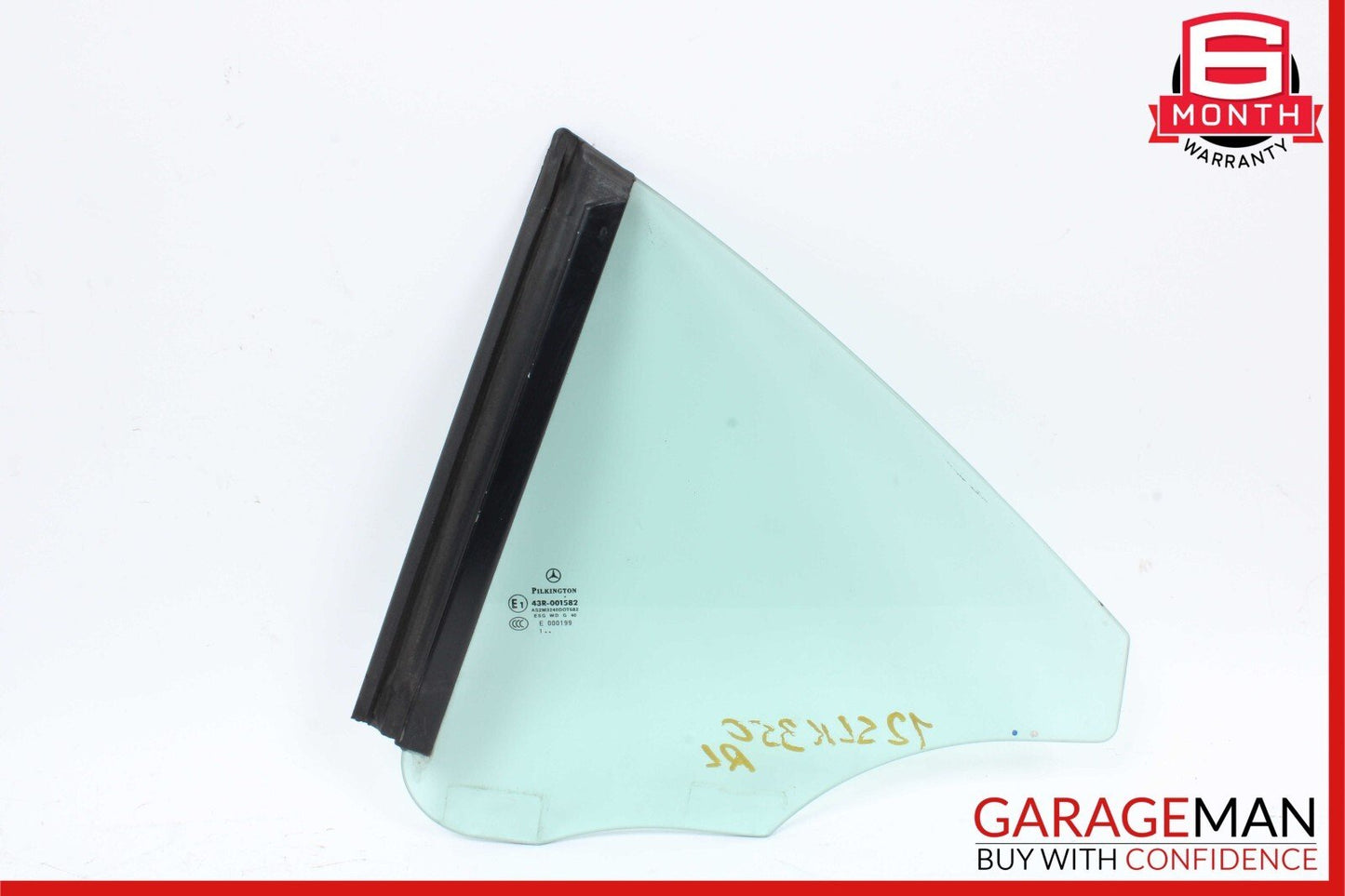 12-20 Mercedes R172 SLK350 SLK250 Rear Left Side Quarter Window Glass OEM