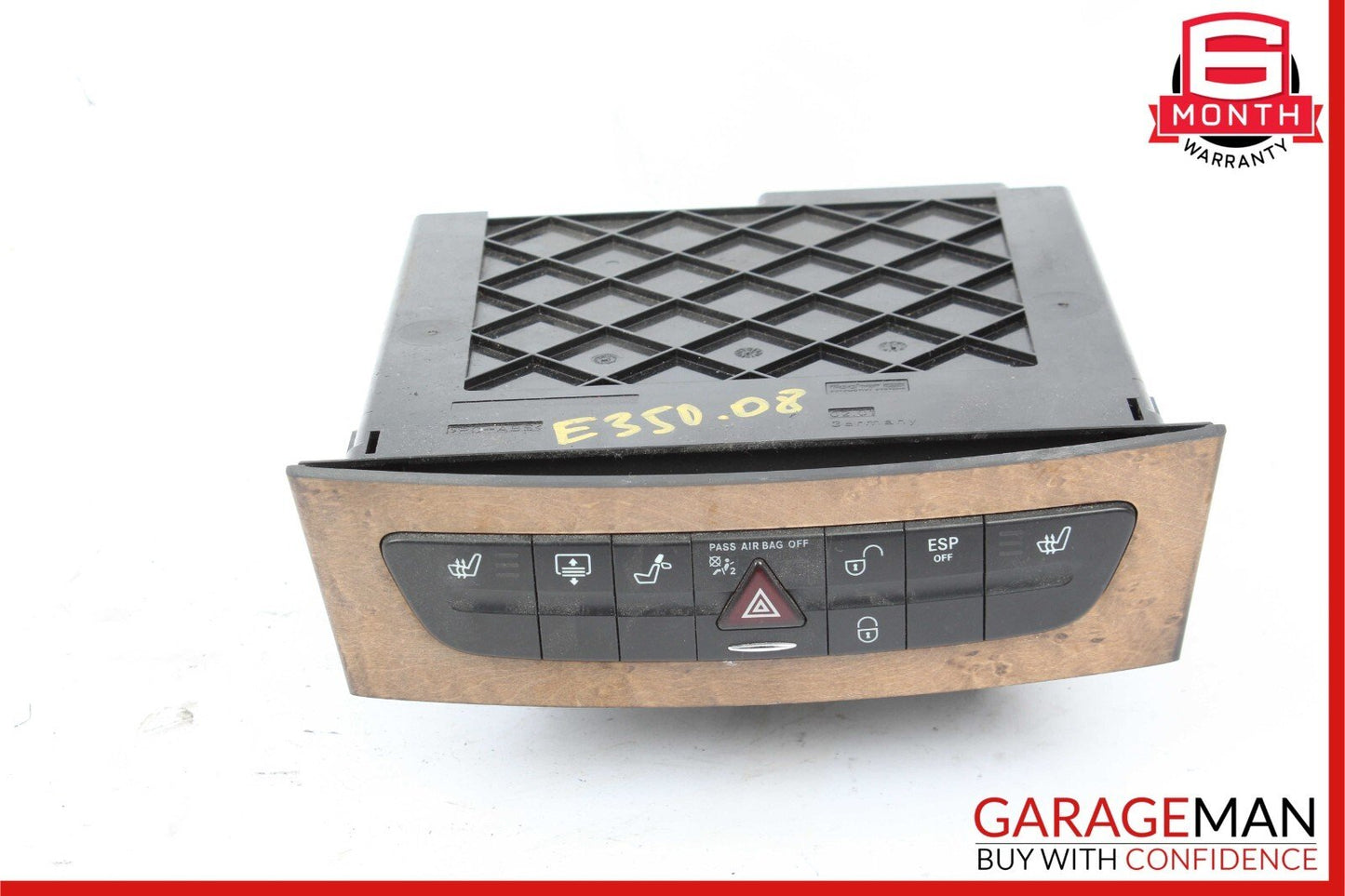 07-09 Mercedes W211 E350 E550 Hazard Control Door Lock Switch Panel OEM