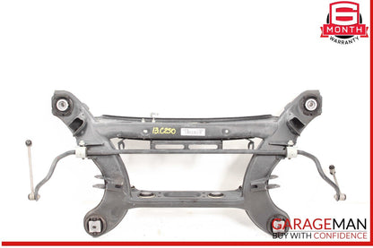 10-18 Mercedes W204 C250 E350 Rear Sub Frame Crossmember Cradle Assembly OEM