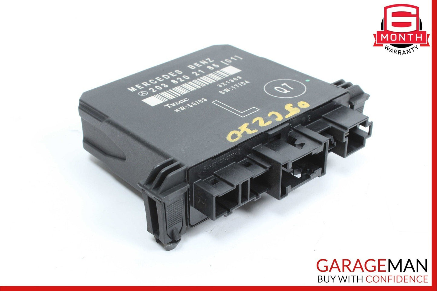 01-07 Mercedes W203 C230 Kompressor Rear Left Side Door Control Module OEM