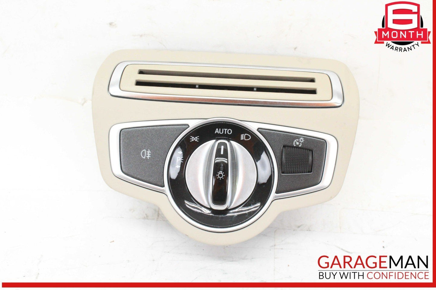 15-20 Mercedes W205 C300 C400 GLC300 Dash Headlight Switch 2059057007 OEM