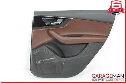 17-19 Audi Q7 Rear Right Passenger Side Interior Door Panel Trim OEM