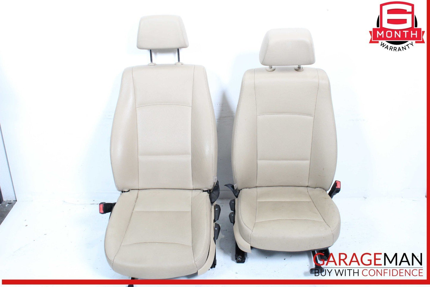 12-15 BMW X1 E84 Front Complete Seats Cushion Assembly Set of 2 Pc OEM