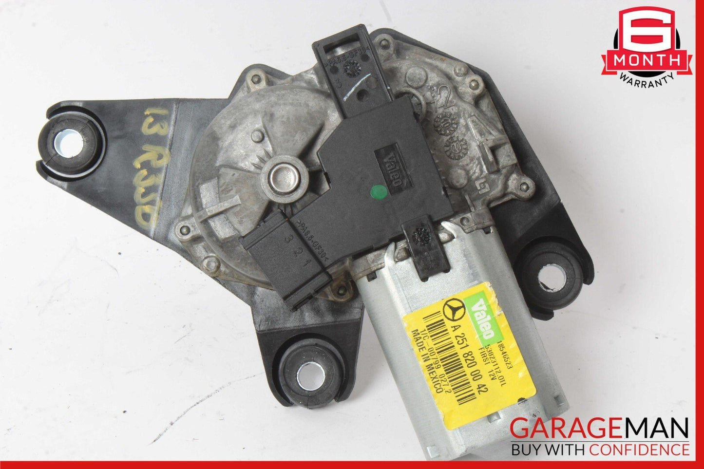 06-13 Mercedes ML350 GL550 GL450 Valeo Rear Window Windshield Glass Wiper Motor