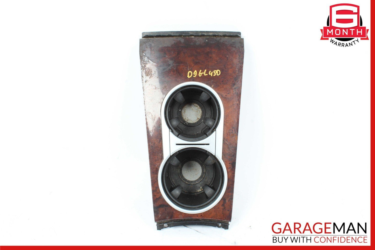 06-12 Mercedes X164 GL450 GL550 ML63 Center Console Cupholder Cup Holder Wood