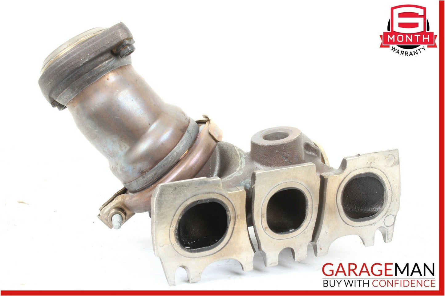16-18 Mercedes W213 E400 3.0L Right Passenger Side Exhaust Header Pipe Assembly