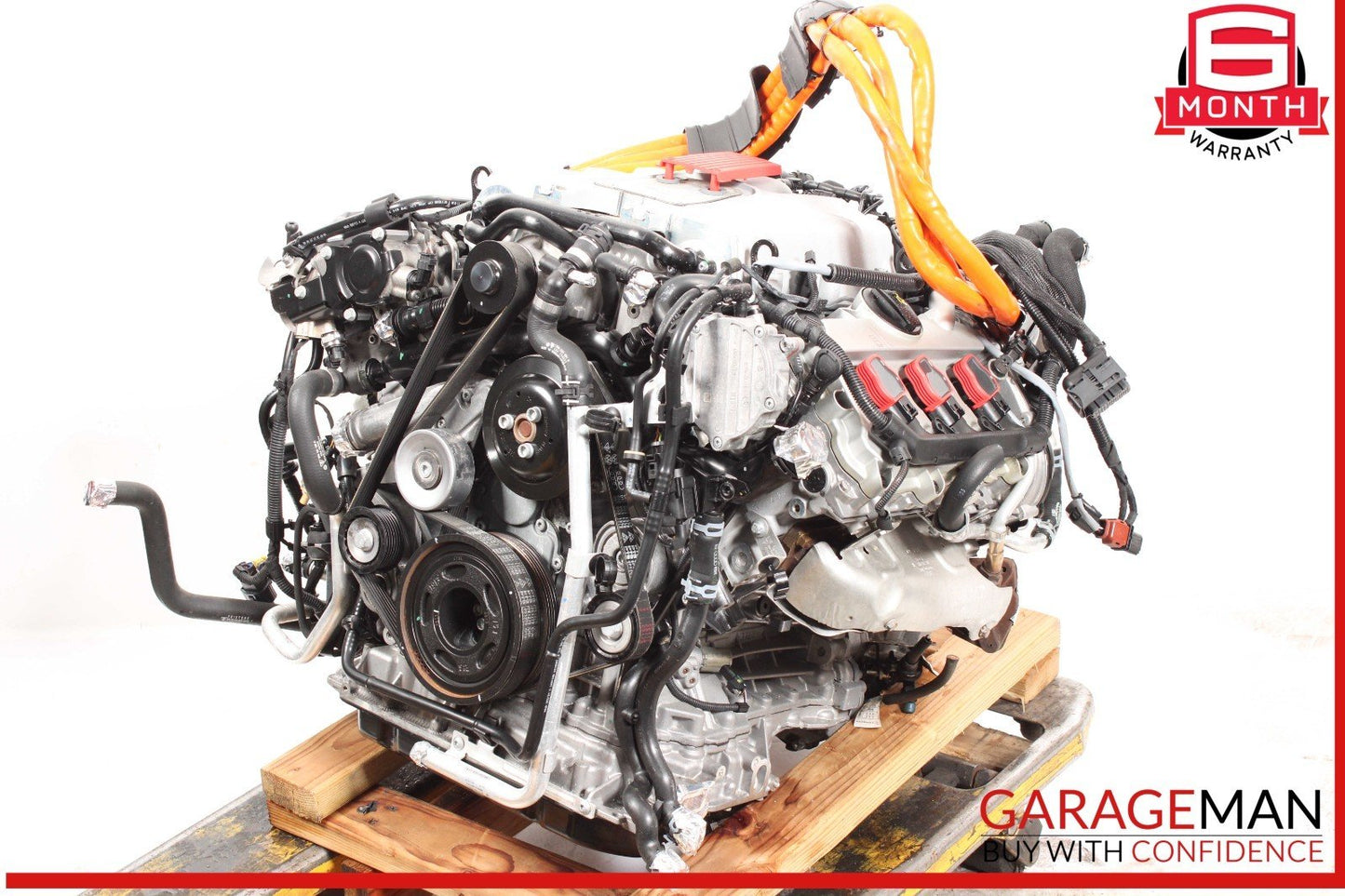 11-18 Porsche Panamera 970 Hybrid 3.0L V6 Engine Motor Long Block Assy OEM 83k