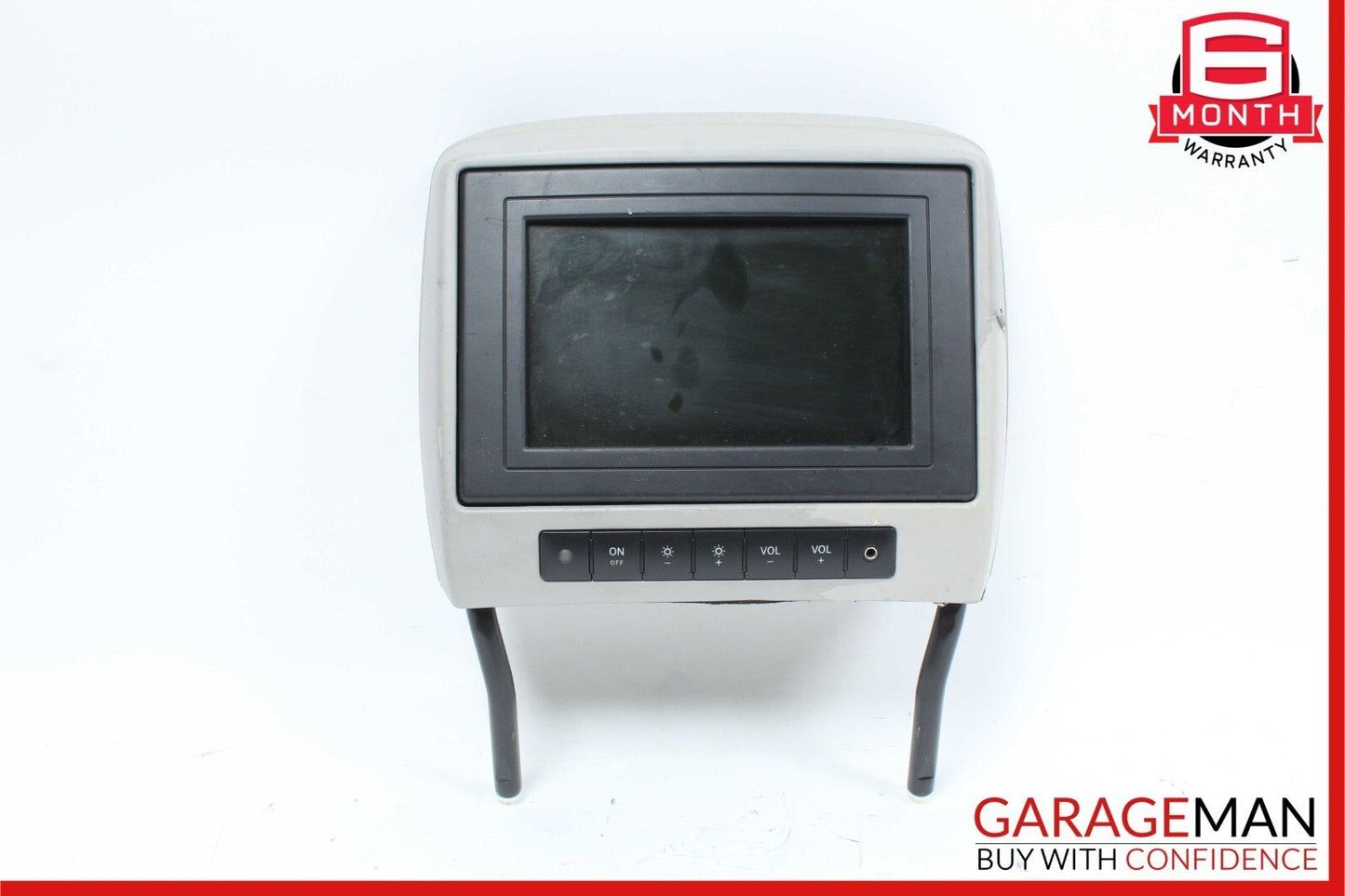 06-12 Mercedes X164 GL450 Rear Seat Headrest Screen Monitor Display Grey OEM