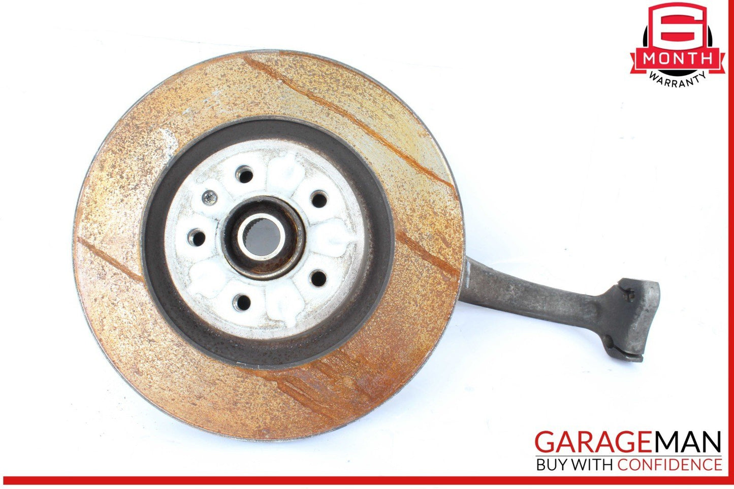 12-18 Audi Q5 A7 Front Left Driver Side Spindle Knuckle Wheel Hub w/ Rotor Disc