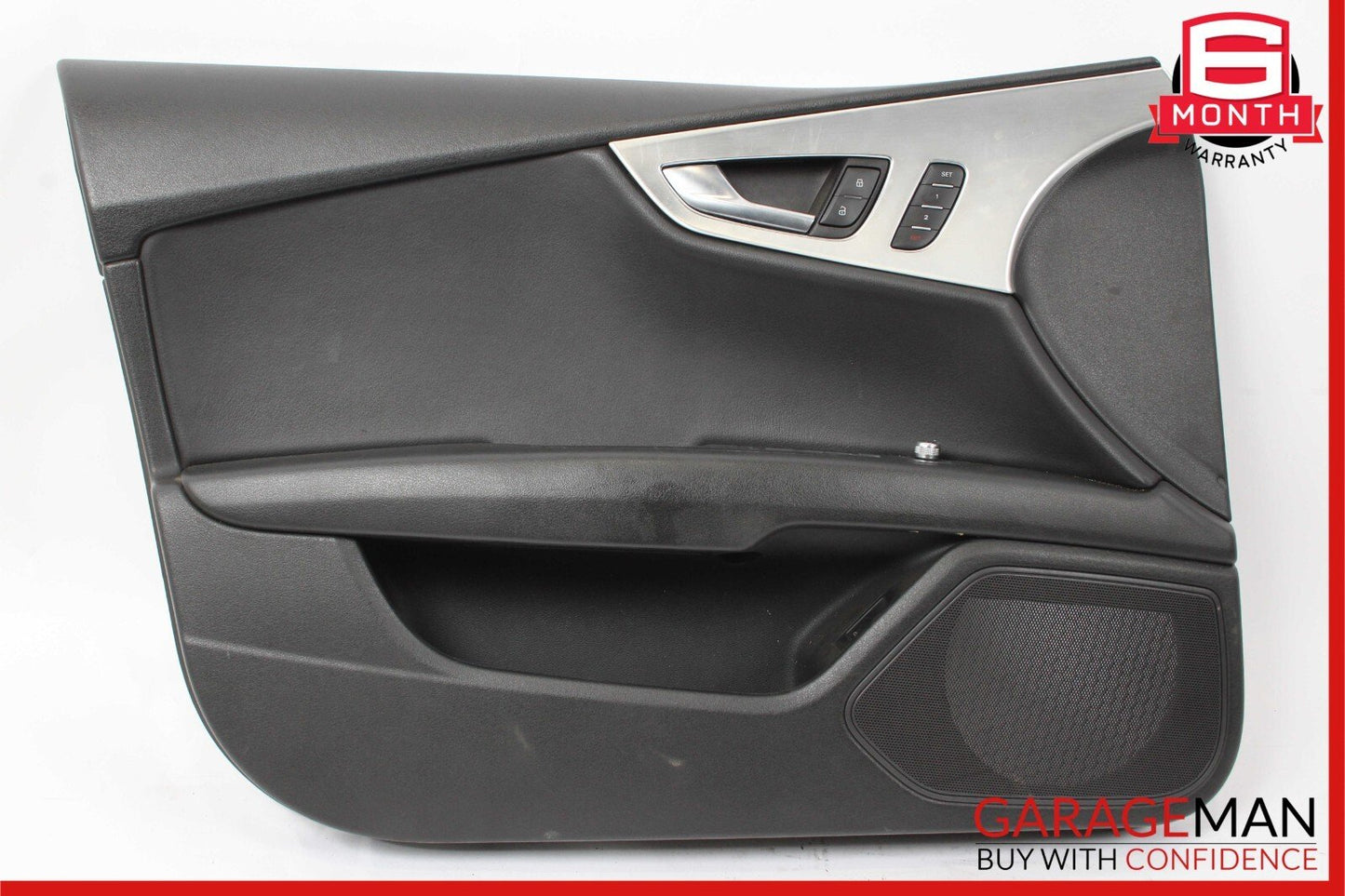 12-15 Audi A7 Front Left Driver Side Interior Door Panel Trim Cover Assembly OEM