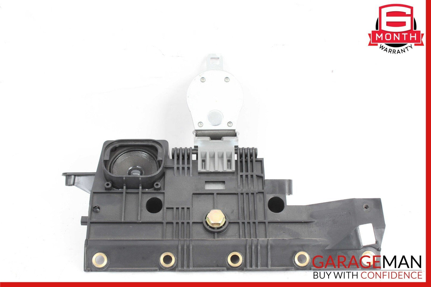 03-08 Mercedes R230 SL500 Rear Left Seatbelt Retractor Luggage Speaker Gray