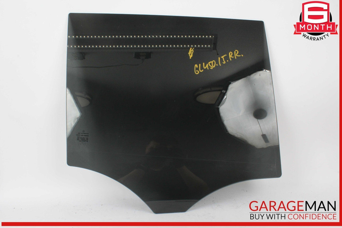 13-19 Mercedes X166 GL450 GLS550 Rear Right Side Window Glass 1667352610 OEM