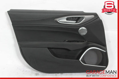 17-21 Alfa Romeo Giulia Front Left Side Interior Door Panel Trim Cover Assy OEM