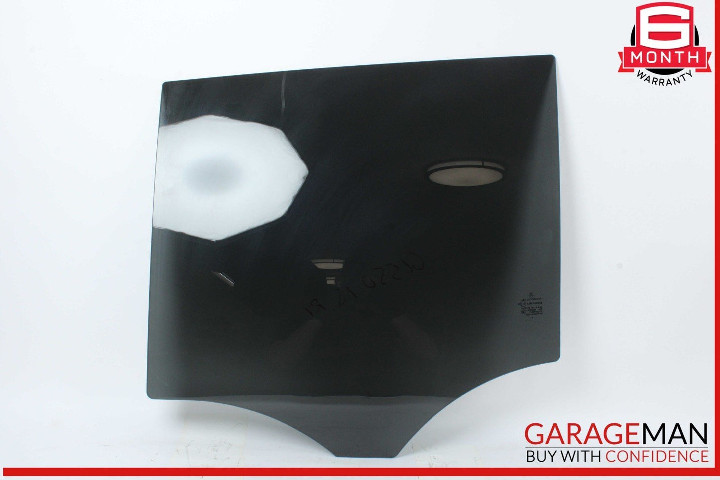 13-19 Mercedes X166 GL550 GLS550 Rear Left Driver Side Door Window Glass OEM