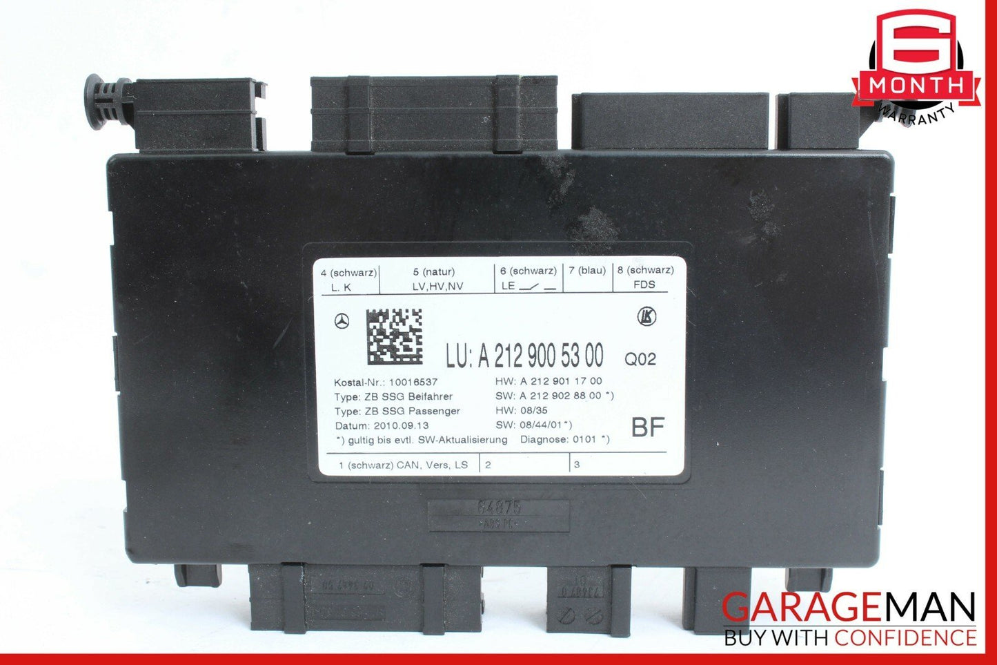 08-17 Mercedes W212 E350 Front Right Passenger Side Seat Control Module Unit OEM